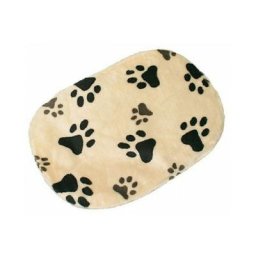 Coussin beige avec motifs Joey Trixie pour chiens Taille xl Longueur 98 cm Largeur 62 cm