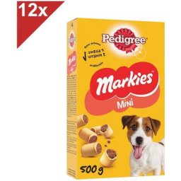 Markies Mini Biscuits fourrés pour chien 12x500g - Pedigree