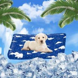 Tapis Rafraichissant Pour Chien et Chat, étanche Tapis Rafraîchissant Gel Non Toxique Pet Cooling