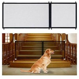 Porte Magique pour Chien,Barrière de sécurité pour Animaux,Pet Safety Enclosure,Barrière de