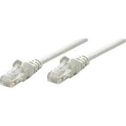 736138 RJ45 Câble réseau, câble patch cat 6 s/ftp 3.00 m gris contacts dorés 1 pc(s) Y261721