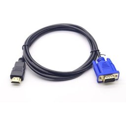 BSR - Câble de conversion hdmi vers vga 1080P Câble hdmi vers vga Adaptateur 1,8 m (sans puce)