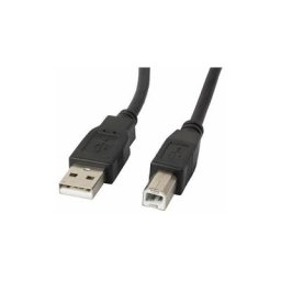 Câble d'imprimante lanberg usb male/usb male 1.8m noir