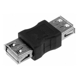 Nanocable - 10.02.0001 - Adaptateur usb 2.0, type a/h-a/h, femelle-femelle, noir