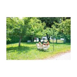 Filet Poule Double Pointe Vert Électrifiable 15m x 1,06m - Kerbl