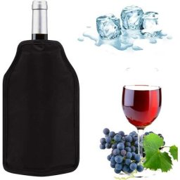 Sac Isotherme Bouteille, 15.5x22.5cm Rafraichisseur de Bouteille de Vin, Refroidisseur Bouteille de