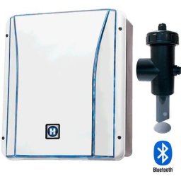 Electrolyseur au sel connecté Hayward salt and swim 2.0+ 8g/h pour piscines jusqu'à 30m³ pilotable