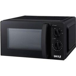 Four à micro-ondes électrique 20Lt 700W 6 niveaux de puissance minuterie noir