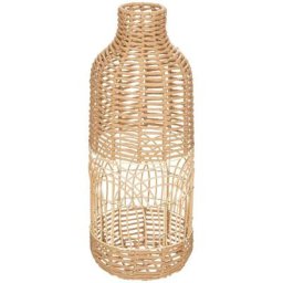 Vase Lour - rotin - H55 cm Atmosphera créateur d'intérieur - Beige