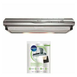 Whirlpool - Hotte Visière Casquette aspirante inox Largeur 60cm Débit d'air 288m3/h - Gris