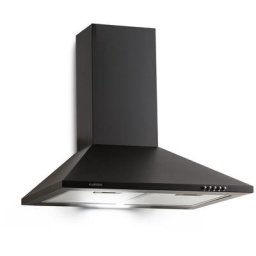 Klarstein - Zugspitze 60 Hotte aspirante murale 65W 310 m³/h led - noire - Noir