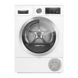 Bosch - Seche-linge pompe a chaleur WTX87K90FR serie 8 - 9 kg - Autoclean- L60 cm - Classe a+++
