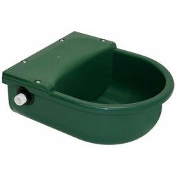 Abreuvoir à cheval en plastique à niveau constant avec connexion interchangeable