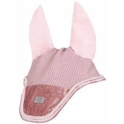 Pony, Marron foncé 2100: Casquette anti-moustiques Mellow Velvet pour chevaux