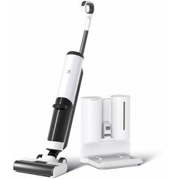 Osotek H100 pro Blanc Aspirateur 4 en 1 balais Sans Fil Intelligent - 3 Modes - Nettoyage et lavage