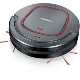 Severin - RB7025 Aspirateur robot, Batterie Lithium 12,8V, 90 min. d'autonomie, 100 m2 env.,