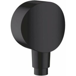 Hansgrohe - Fixfit - Coude de raccordement s avec clapet anti-retour, noir mat 26453670
