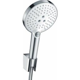 Hansgrohe - Set Porter'S 1,25m/Raindance Select s 120 blanc/chromé