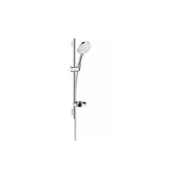 Hansgrohe - Set Raindance Select s 120 EcoSmart / Unica'S Puro 0,65 m blanc/chromé