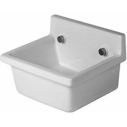Starck 3 - Déversoir 480x425 mm, sans trou pour robinetterie, blanc 0313480000 - Duravit