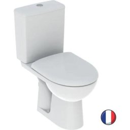 WC au sol sans bride GEBERIT SH Renova + abattant fermeture ralentie et déclipsable