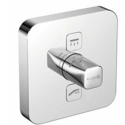 Push - Mitigeur encastré pour 2 sorties, chrome 387110538 - Kludi