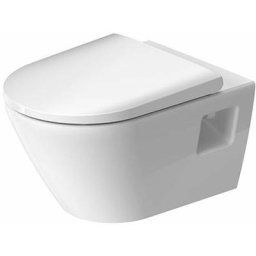 Duravit - D-Neo - wc suspendu, Rimless, HygieneGlaze, blanc 2578092000