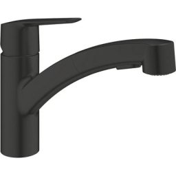 Grohe - start mitigeur monocommande évier avec douchette extractible, noir mat (G-303072431)