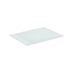 Ideal Standard - Receveur de douche extra-plat - Ultra Flat s i.life 120 x 80 - Blanc effet pierre