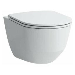 Pack wc suspendu sans bride, fixations cachées, abattant slim frein de chute (H8669570000001)