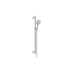 Set Raindance Select S 120 EcoSmart / Unica'Comfort 0,90 m blanc/chromé