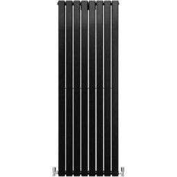 Radiateur Plat Mural 160 x 56 cm Noir Mat Pour Salle de Bain, Cuisine, Maison Moderne Design