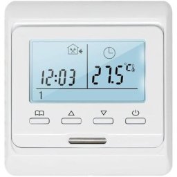 Thermostat d'ambiance Programmable avec Sonde 16A pour Chauffage au Sol Electrique, Numérique