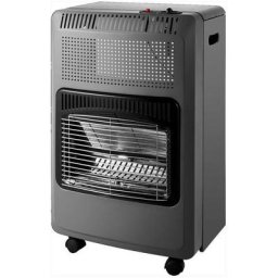 Chauffage au Gaz Intérieure Fold Bleu Flamme Court Noir - Fulmo