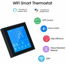 Tuya Zigbee Thermostat intelligent régulateur de température affichage lcd semaine programmable