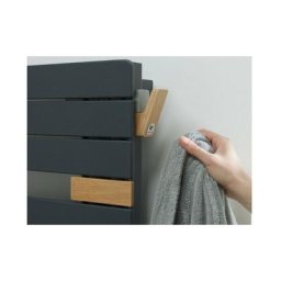 Thermor - Patere pour sèche-serviette - Aimantée - Chêne