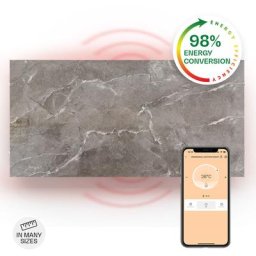 Klarstein - Radiateur infrarouge wonderwall smart - chauffage - 120 x 60 cm - 1000 w - minuteur