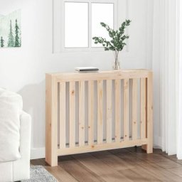 Cache-radiateur | Équipement pour radiateur 108,5x19x84 cm Bois massif de pin 96420