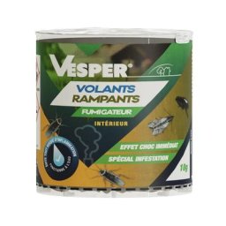 Vesper - Fumigateur insecticide volants/rampants 10 g - Effet choc immédiat