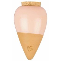 Zen Et Ethnique - Olla Pépin en terre cuite finition Rose Corail