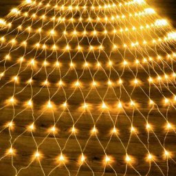 Filet lumineux à led Guirlande Lumineuses Éclairage de Noël Rideau lumineux intérieur extérieur