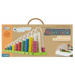Paris Prix - Boulier je Comprends Les Maths 30cm Multicolore