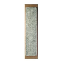 Griffoir, tapis en sisal/catnip 17 × 70 cm, gris