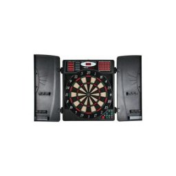 Ultrasport - Dartboard with Doors Cible fléchettes électrique Noir