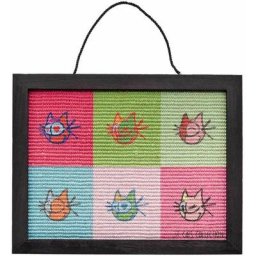 Griffoir Fizz Pop en bois et sisal pour chats