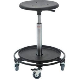 Tabouret À Roulettes Vérin À Gaz-medium Assise Sigma - Global