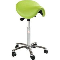 Tabouret Vérin À Gaz-medium Dalton Imitation Cuir Vert - Global