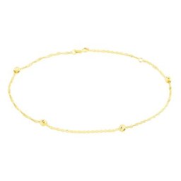 Chaîne De Cheville Zahia Or Jaune