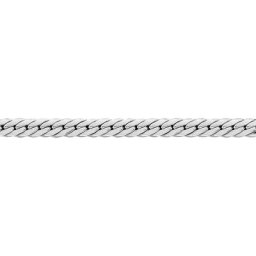 Collier Izel Maille Anglaise Or Blanc