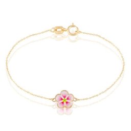 Bracelet Syna Fleur Or Jaune